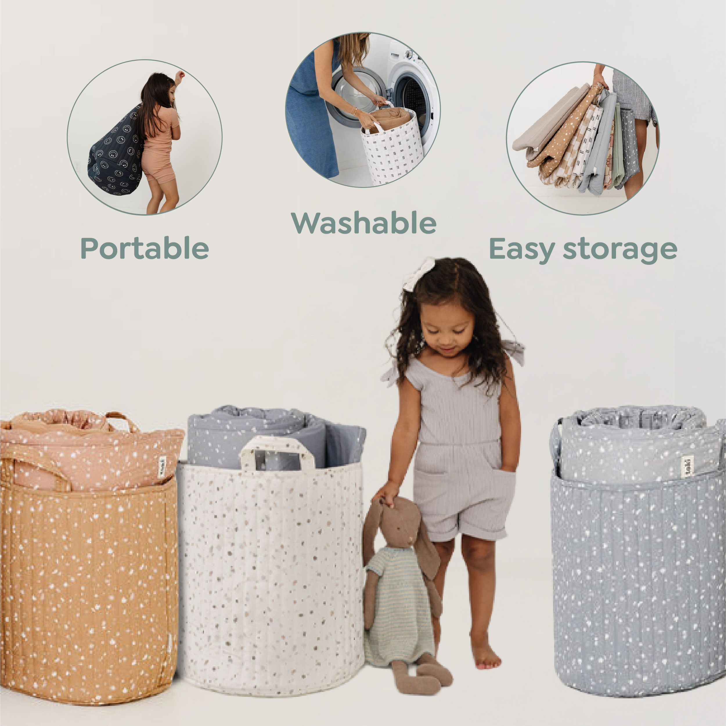 Terrazzo Slate Storage Basket