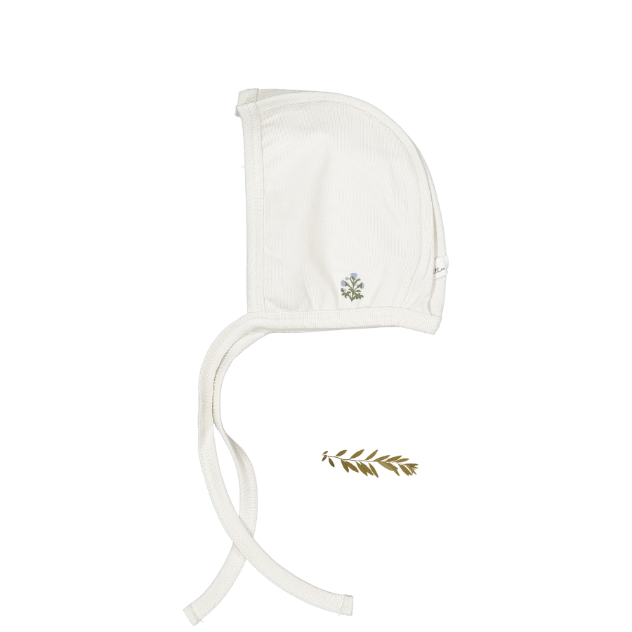 The Printed Bonnet - Zara Embroider Blue