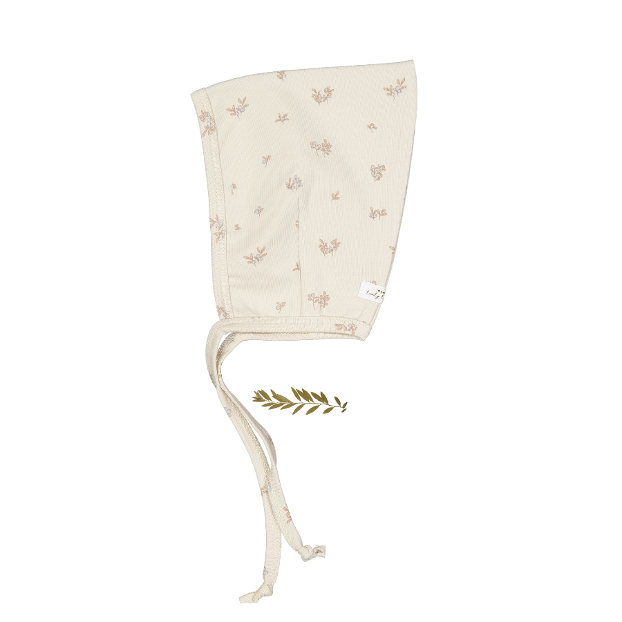 The Printed Pixie Bonnet - Berry Blue