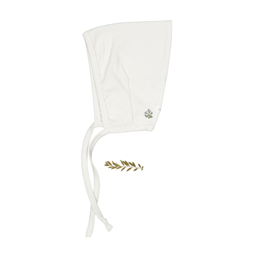 The Printed Pixie Bonnet - Zara Embroider Blue