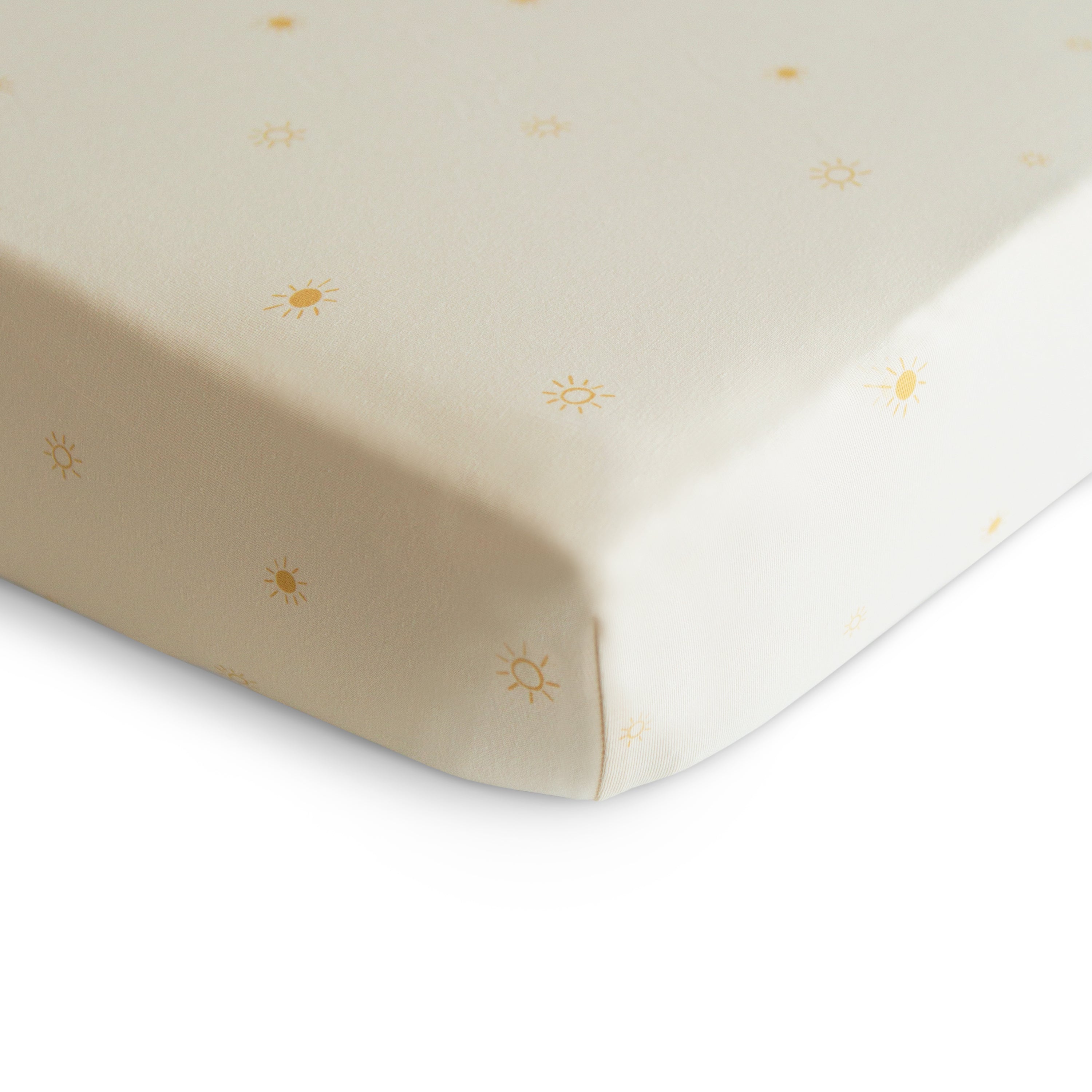 Stretchy Crib Sheet crib sheets Mushie Sun
