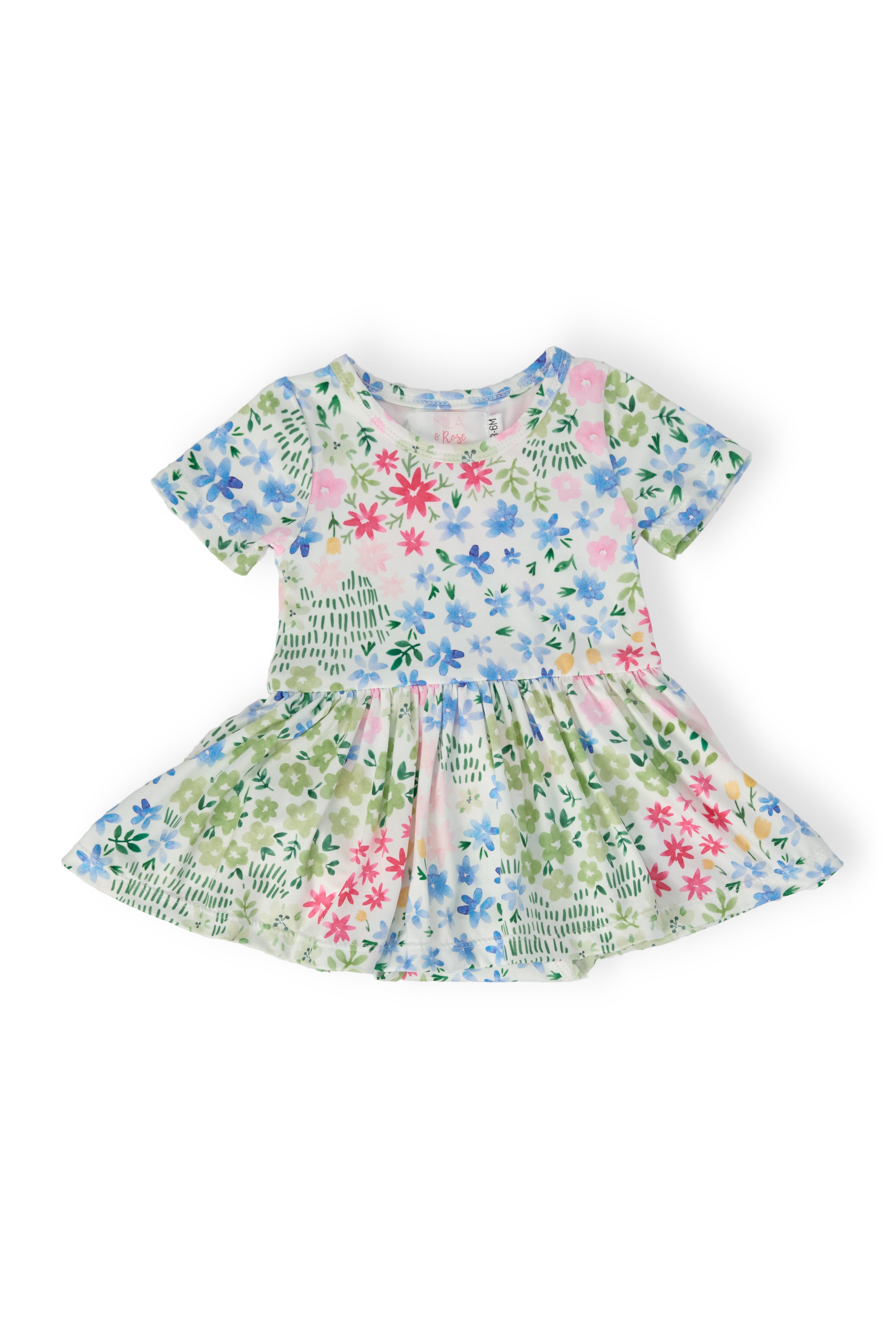 Sunshine Meadows S/S Twirl Bodysuit