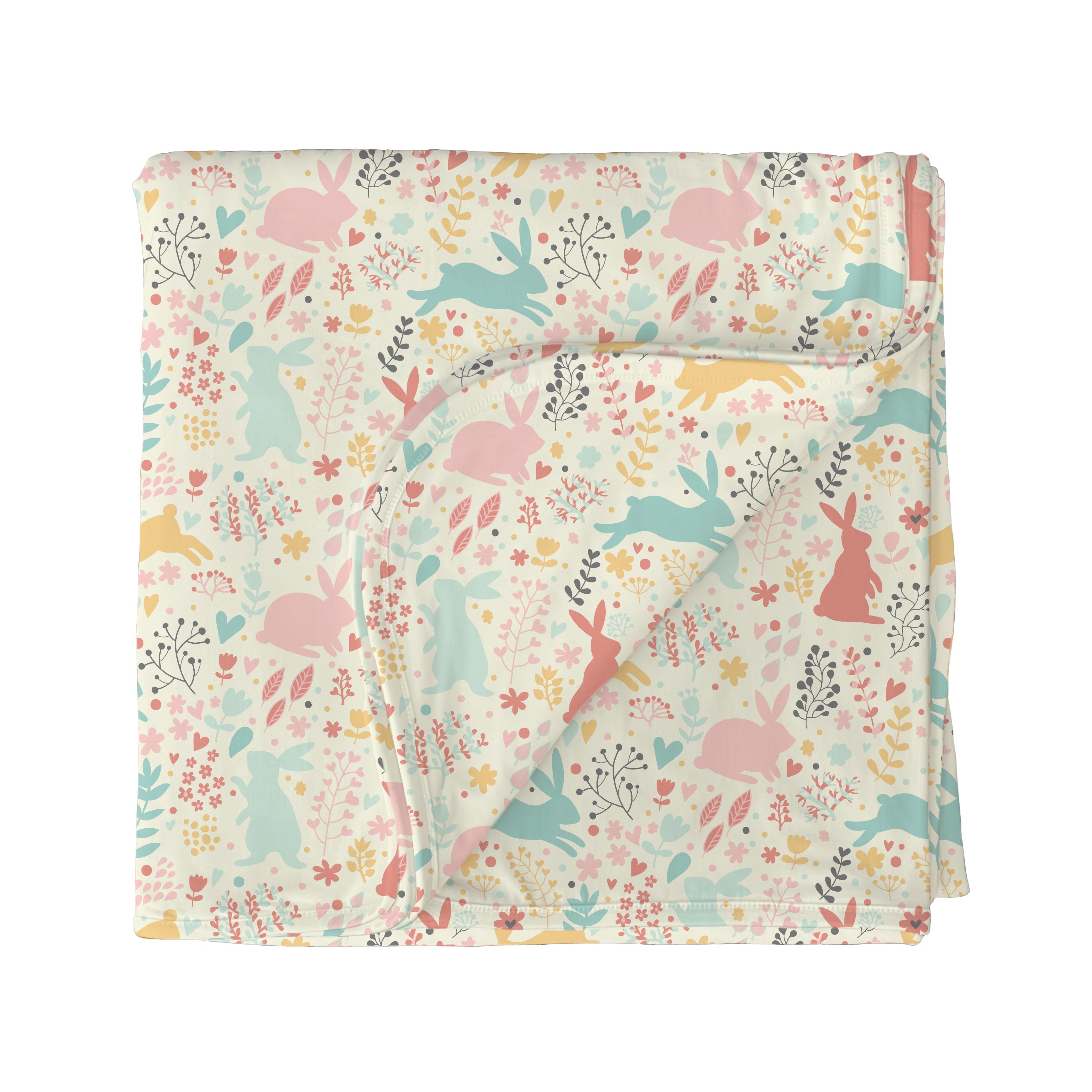 Bunny Snuggles Bamboo 3-Layer Blanket