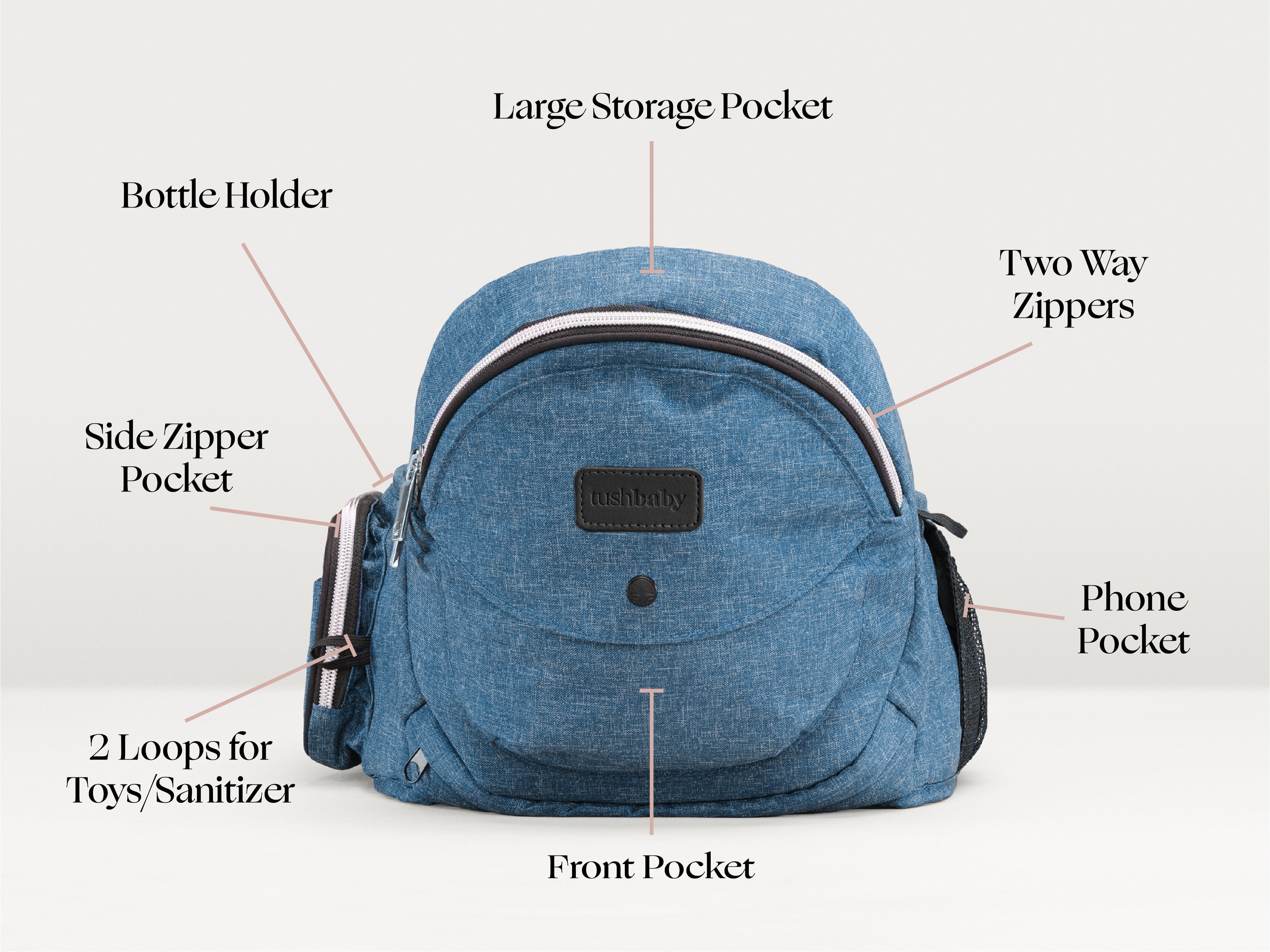 Tushbaby Hip Carrier Baby & Toddler Tushbaby