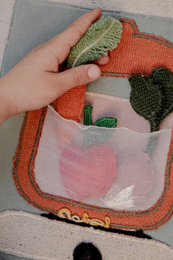 TEXTILE BOOK COOL KIDS EAT HEALTHY Little Wonder & Co