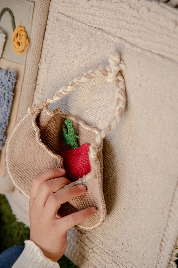 TEXTILE BOOK COOL KIDS EAT HEALTHY Little Wonder & Co
