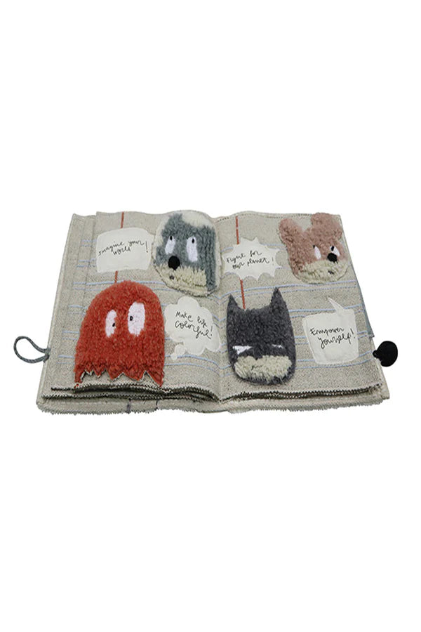 TEXTILE BOOK EDGAR PLANS-LIMITED EDITION Lorena Canals