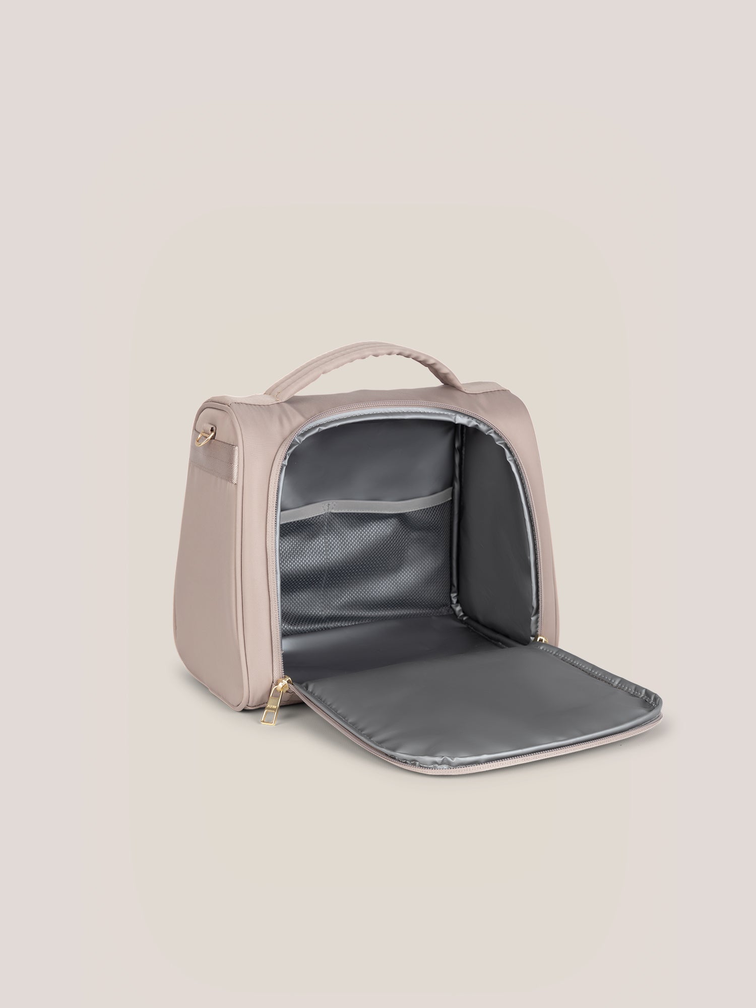 Insulated Bottle Bag - Taupe