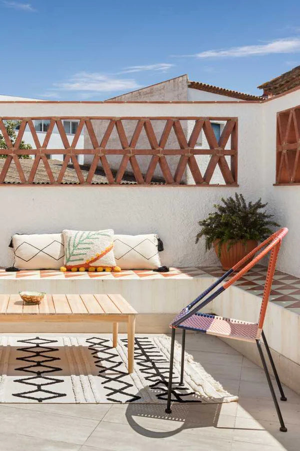 THROW PILLOW PALM Little Wonder & Co