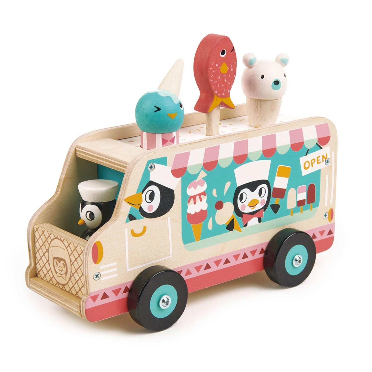 Penguin’s Gelato Van  Tender Leaf
