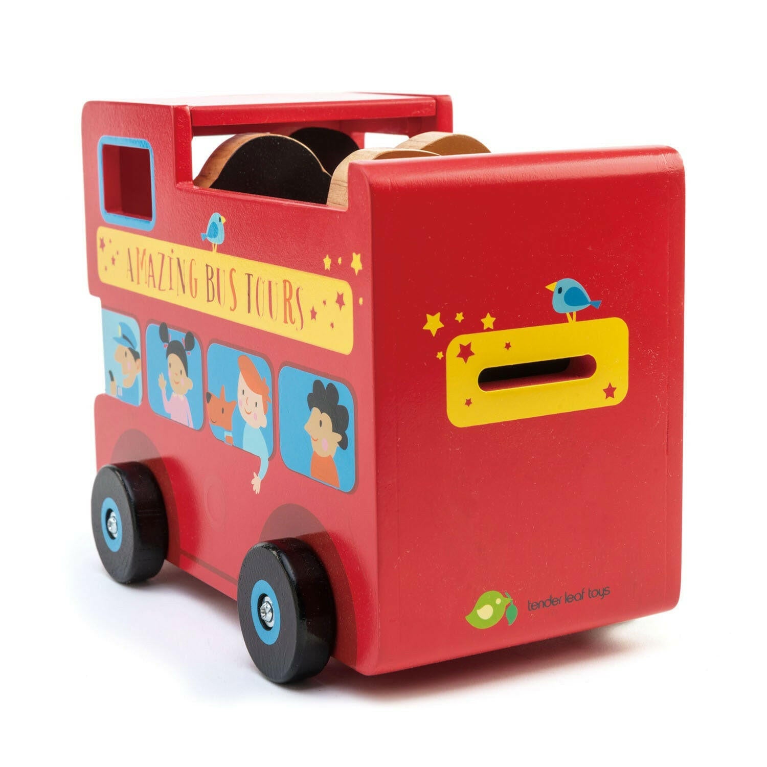London Bus Money Box Tender Leaf