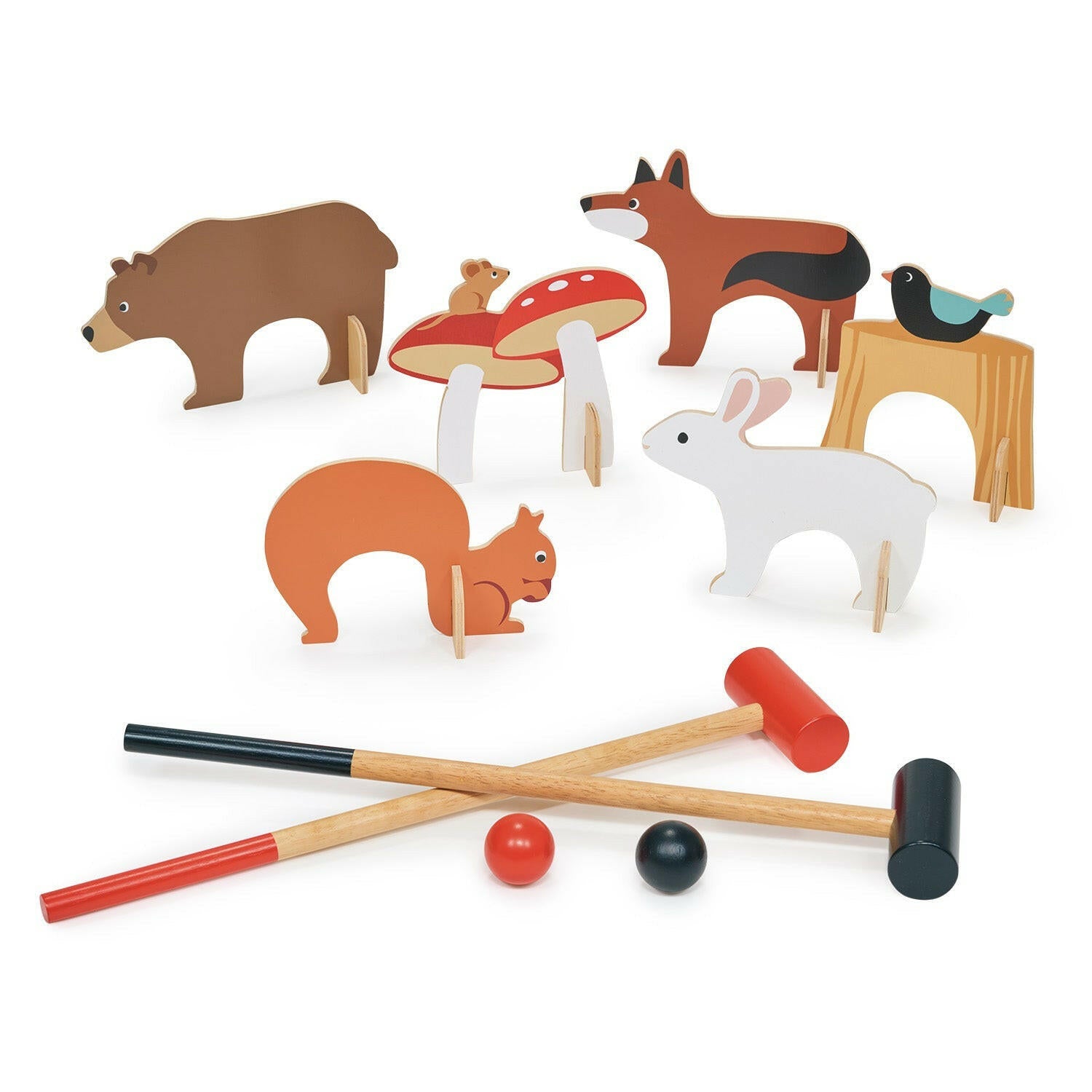 Woodland Indoor Croquet Set Tender Leaf