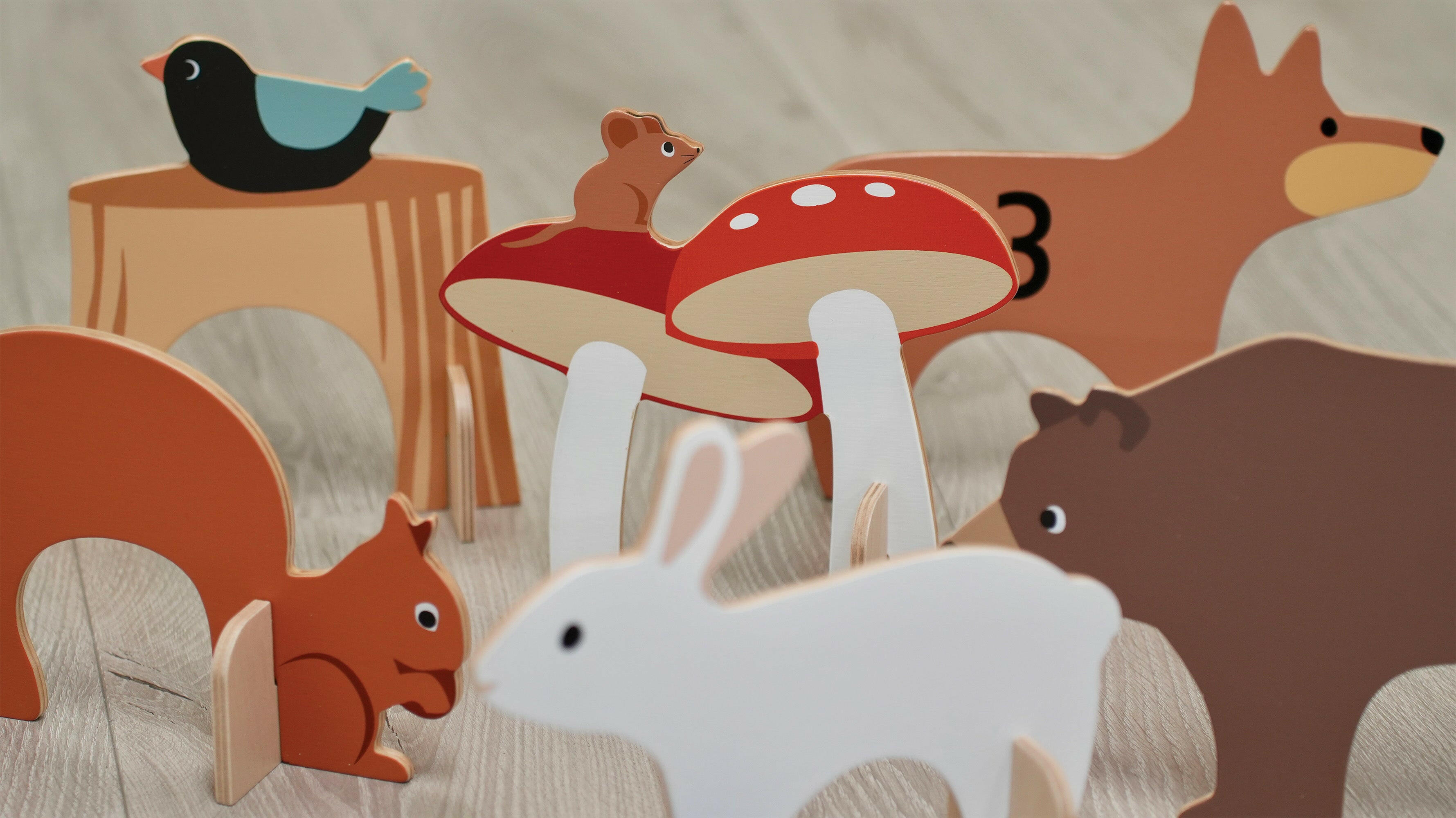 Woodland Indoor Croquet Set Tender Leaf