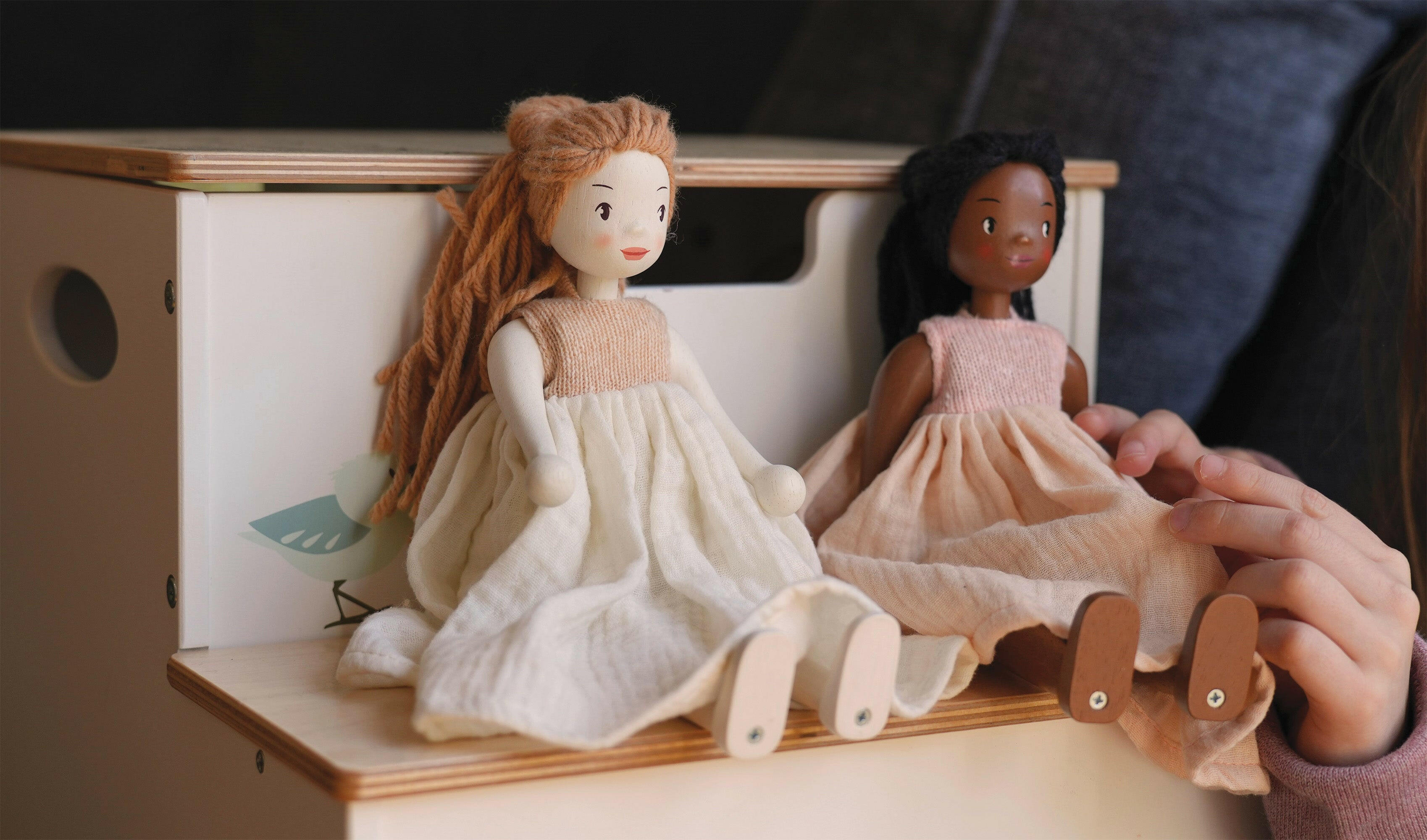 Lola Wooden Doll  Tender Leaf