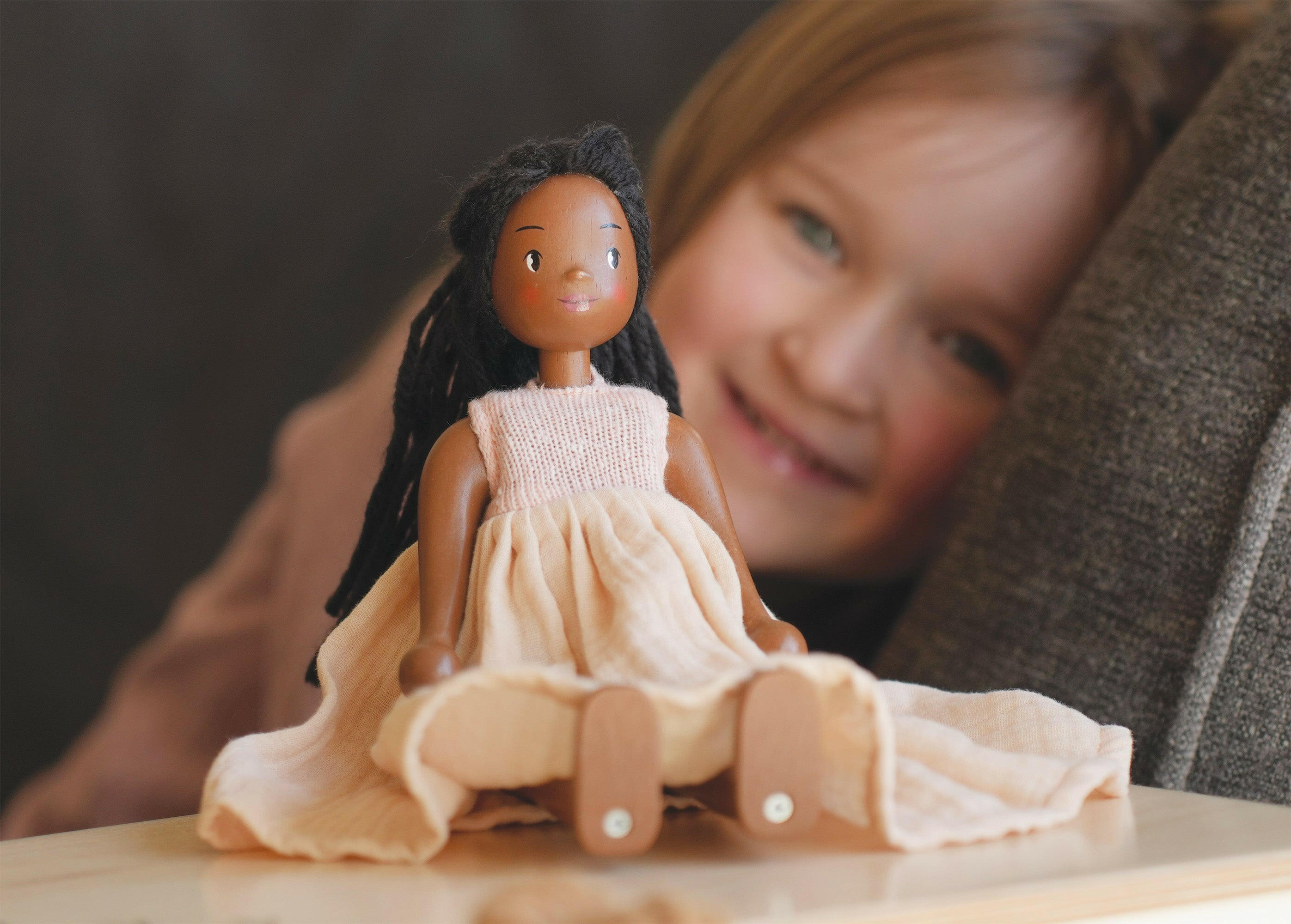 Lola Wooden Doll  Tender Leaf