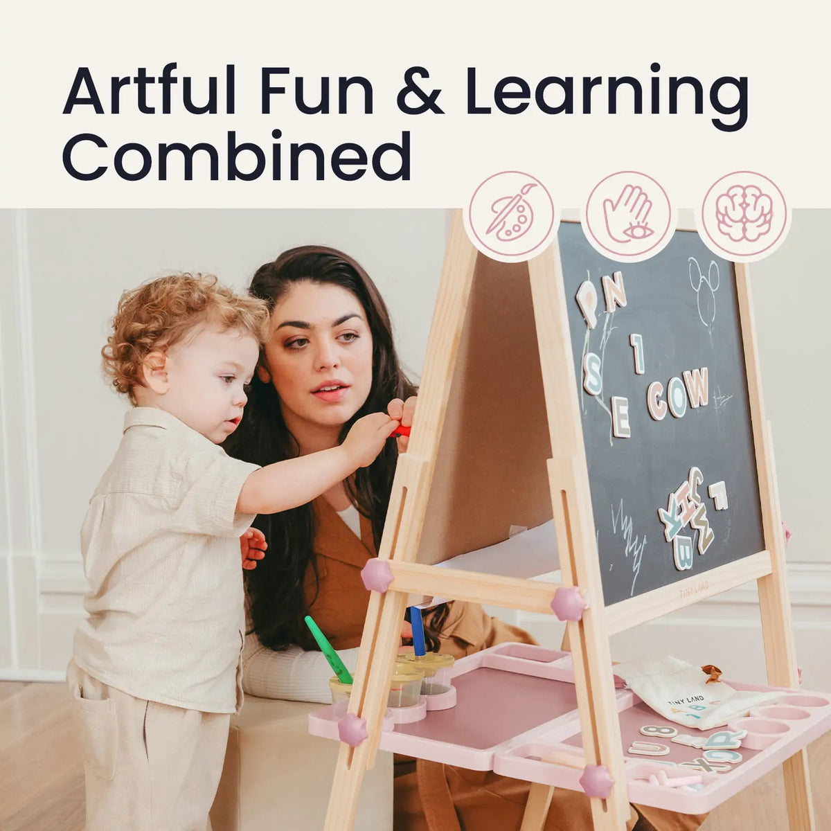 Tiny Land® Magnitales Easel for Kids