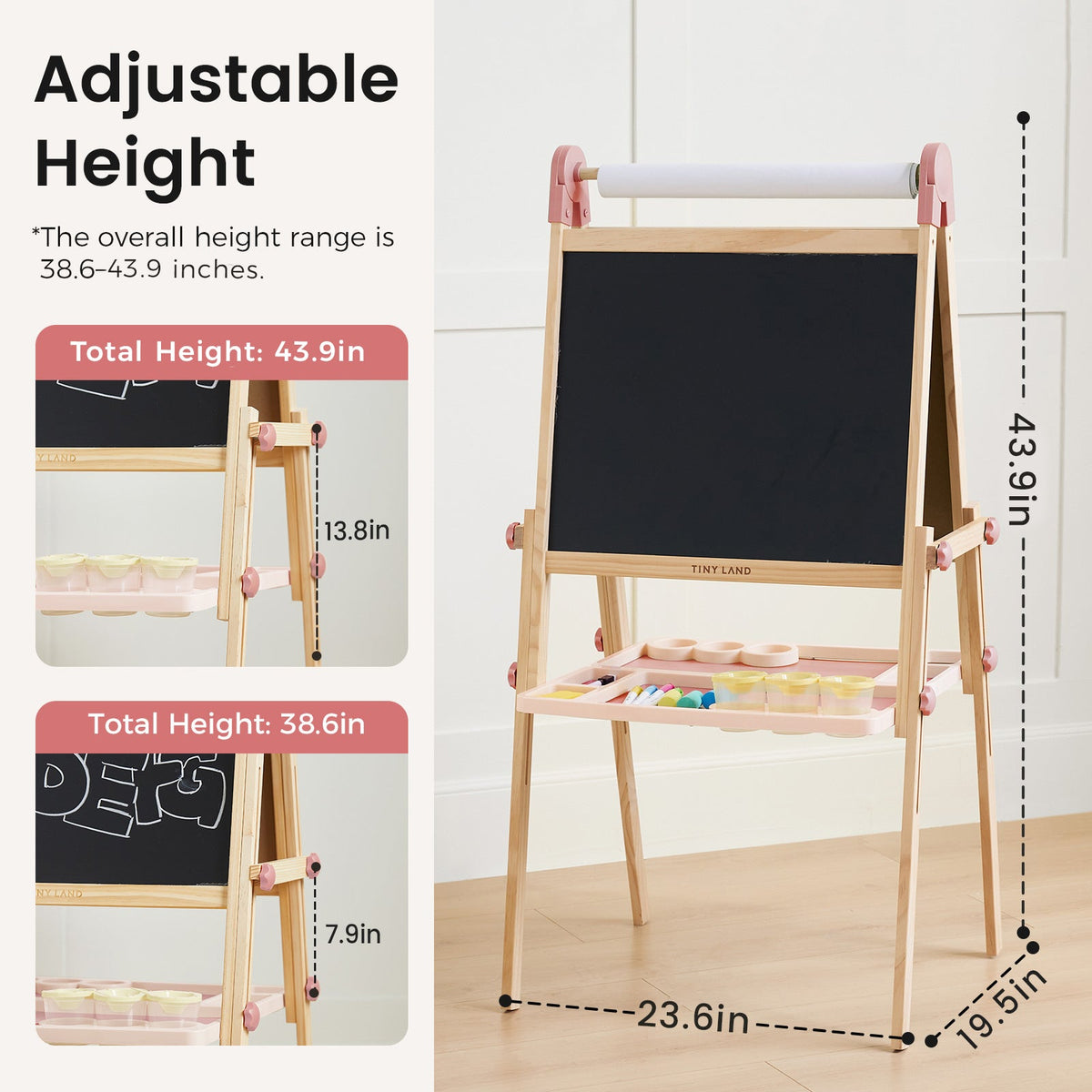 Tiny Land® Magnitales Easel for Kids