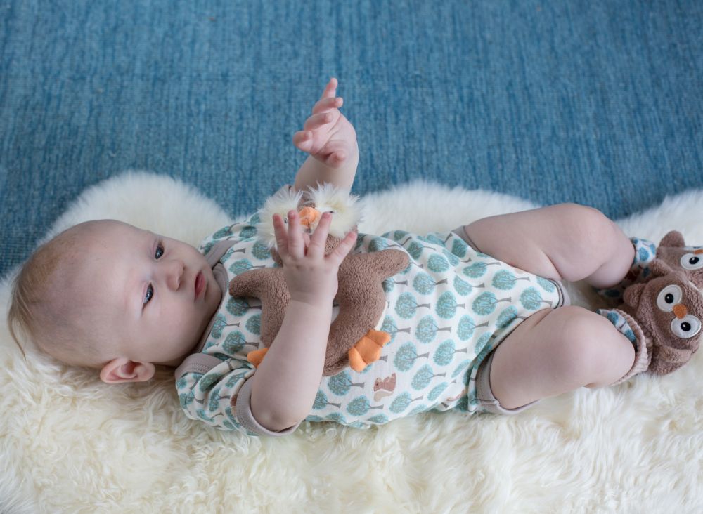 Patterned Booties - Owl