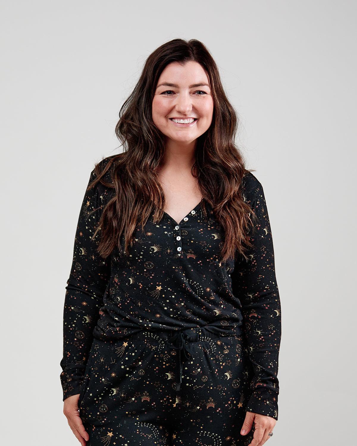 Mama Henley Top - Celestial