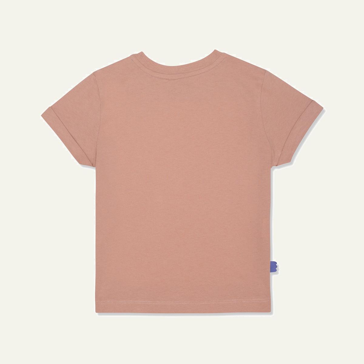 Recycled Cotton Ten Bottle Kid T-shirt - Misty Rose/della Blue