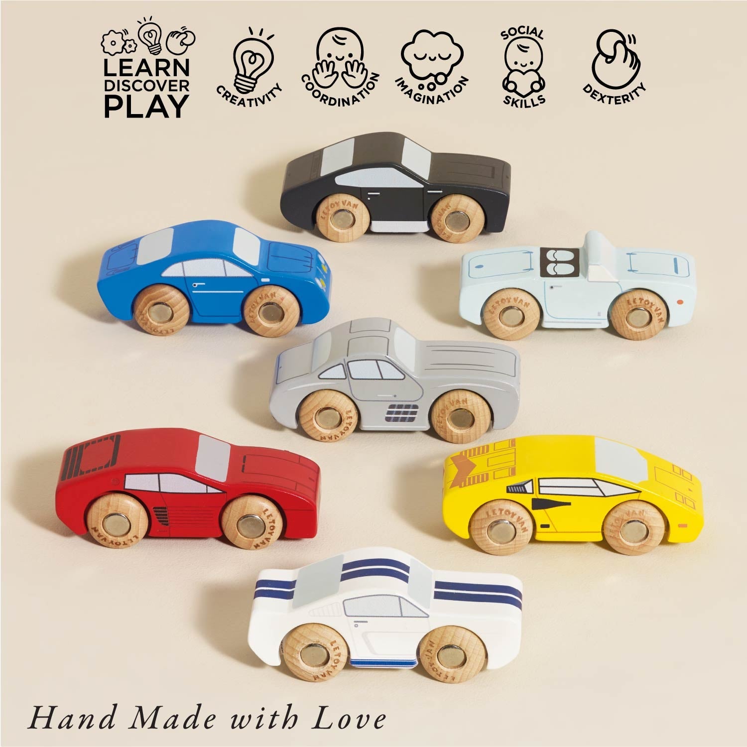 Classic Wooden Sports Cars