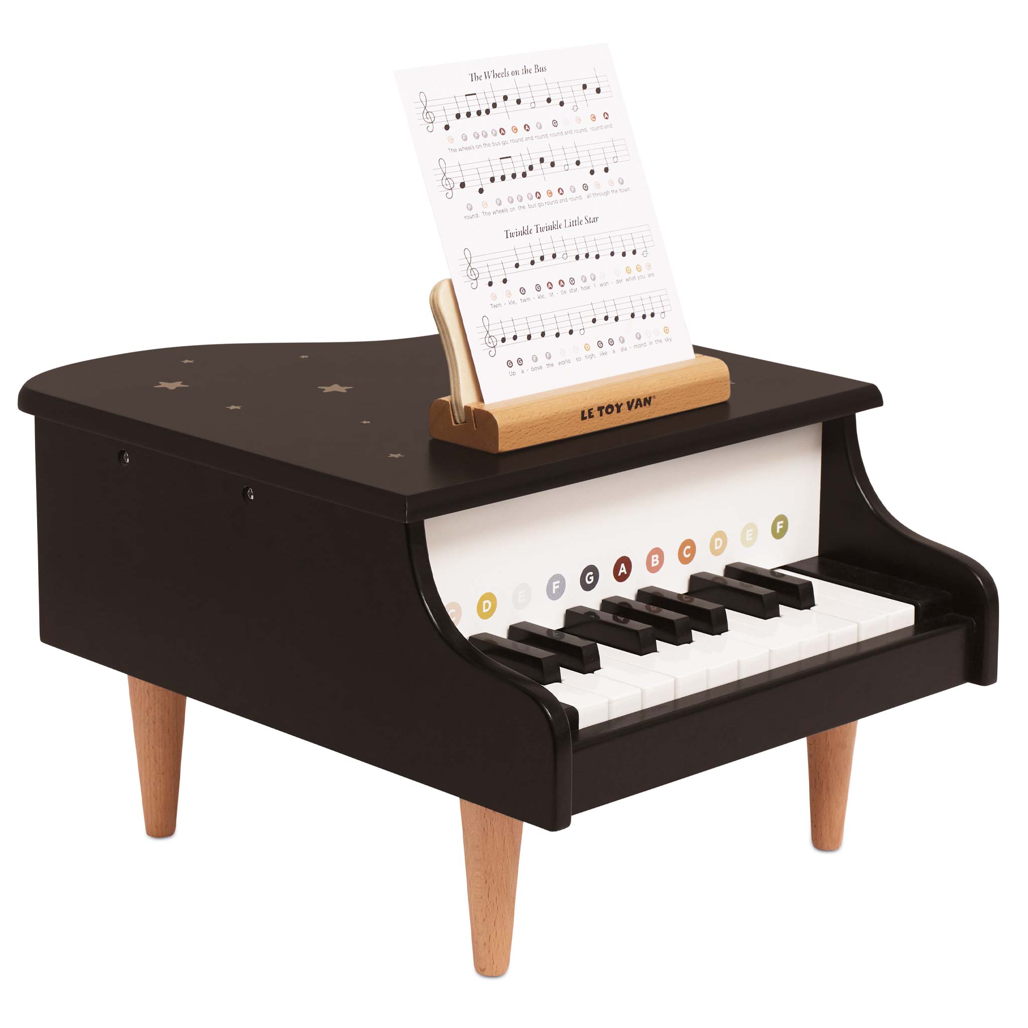 Wooden Grand Piano Toy