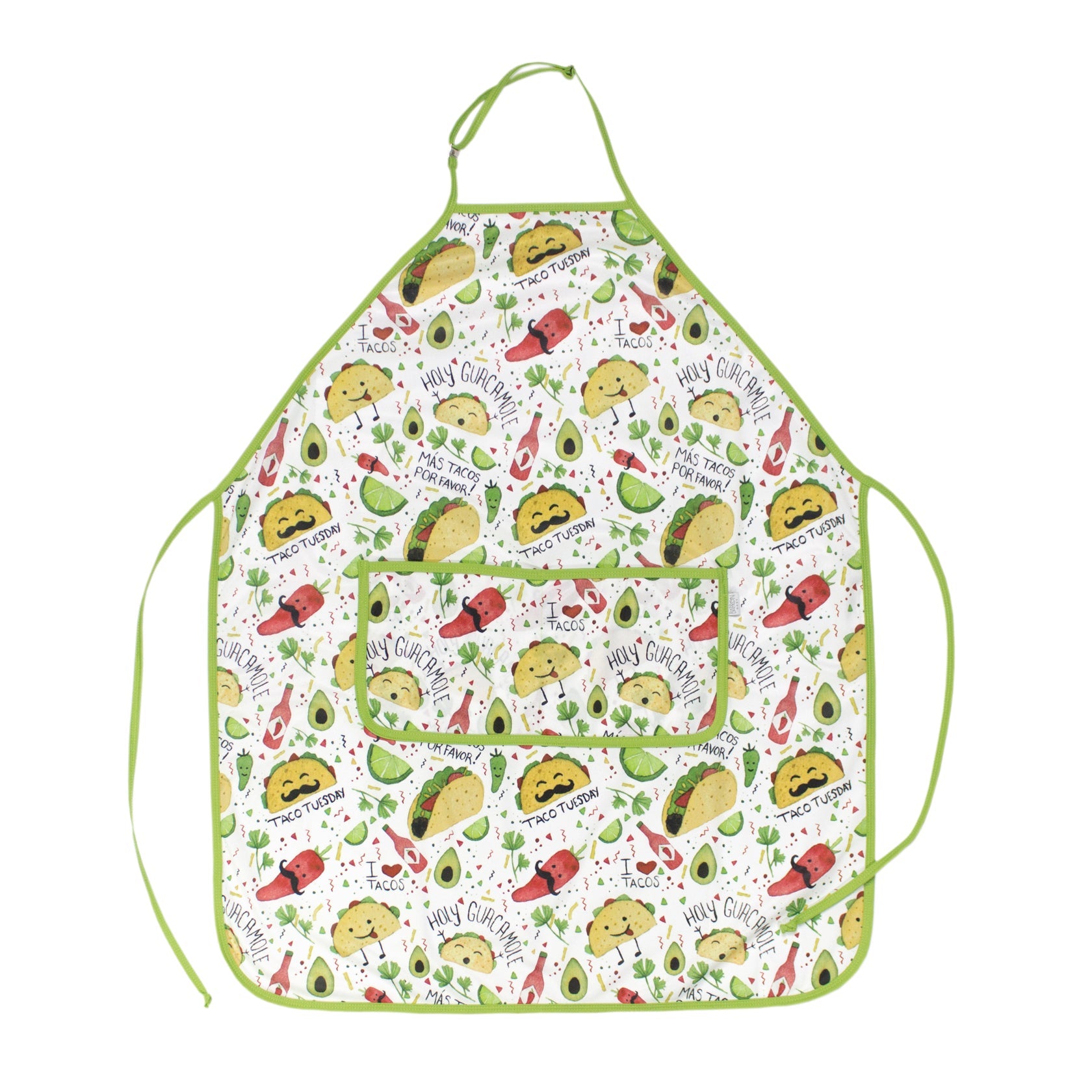 Taco Party Apron - fits sizes youth small through adult 2XL BapronBaby