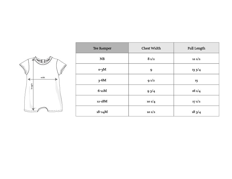 Baby Boy Tee Romper