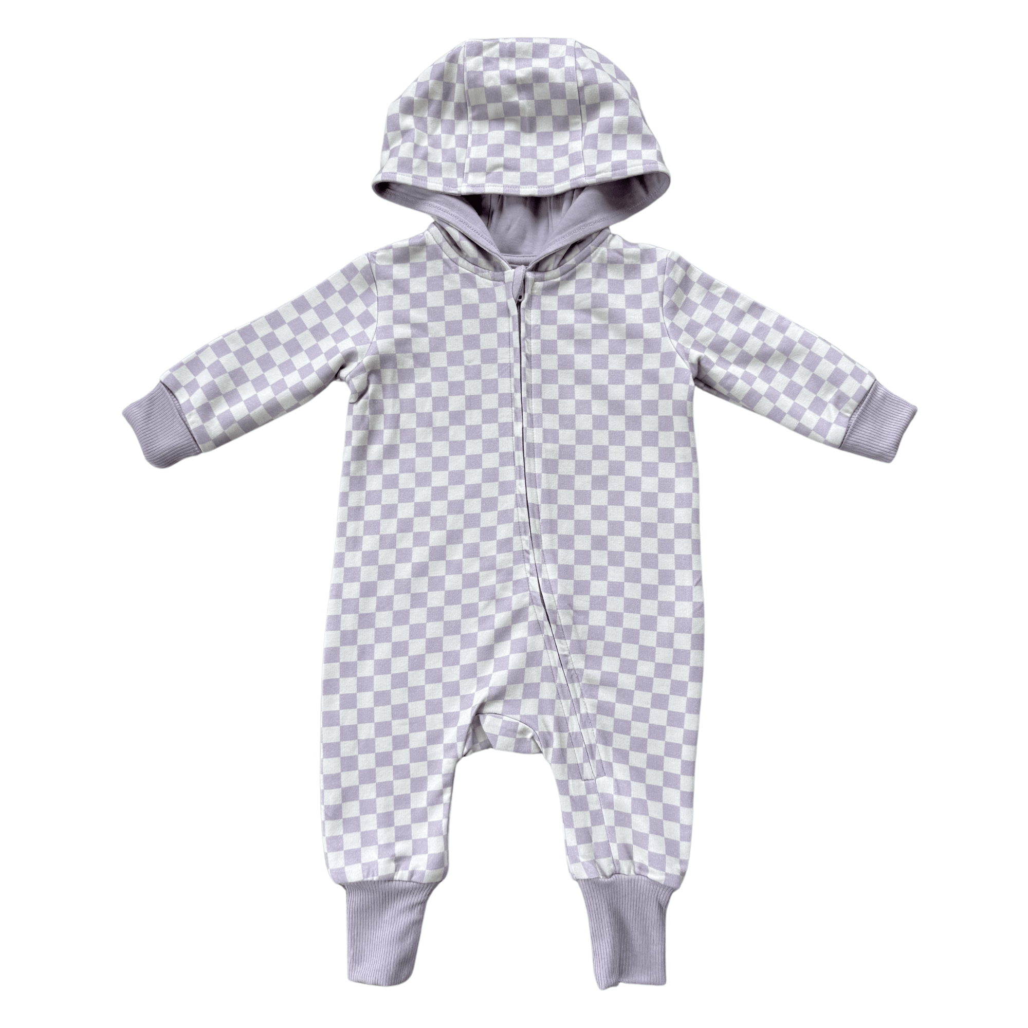 Baby Girl Terry Zip Romper