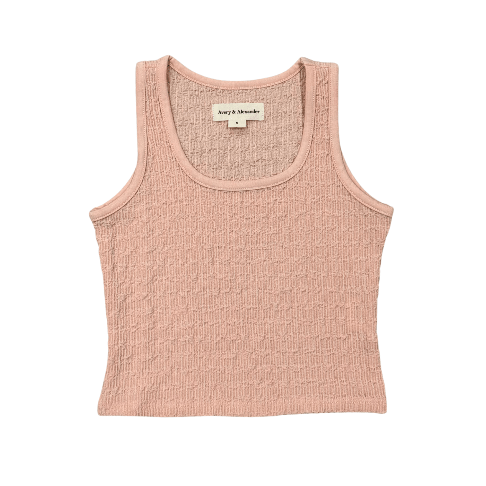 Textured Square Neck Tank