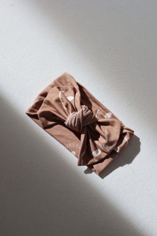 Bamboo Head Wrap | ff Desert Clay Smile forever french baby