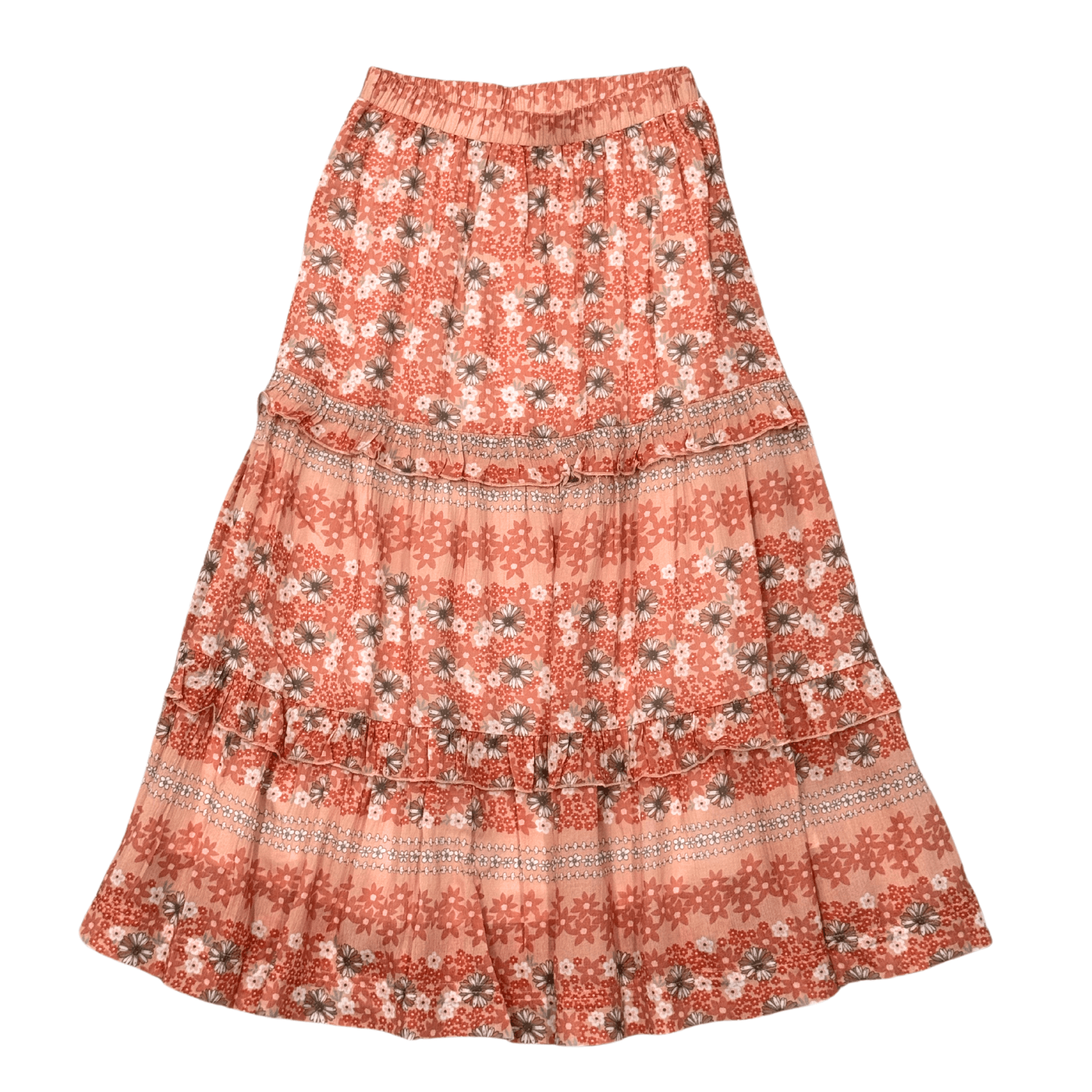 Tiered Maxi Skirt