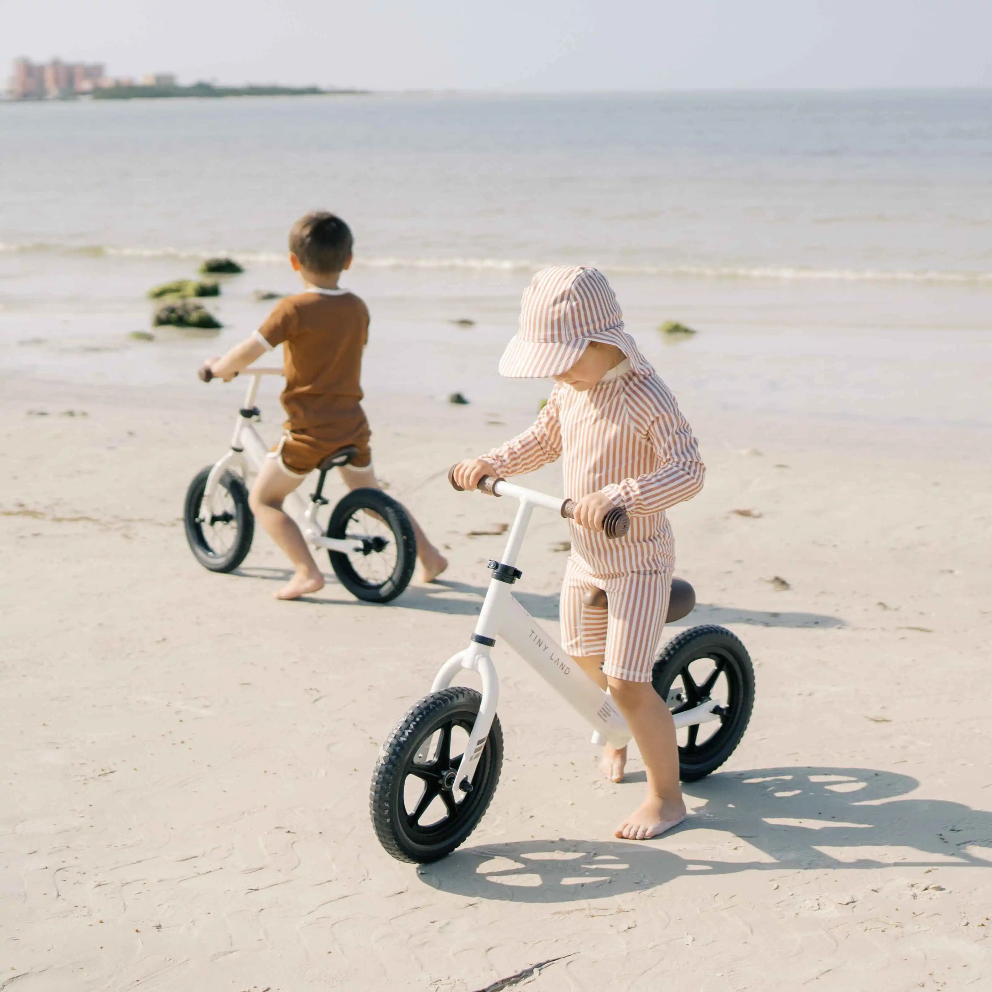Tiny Land® Balance Bike - Milky White Push & Pedal Riding Vehicles Tiny Land