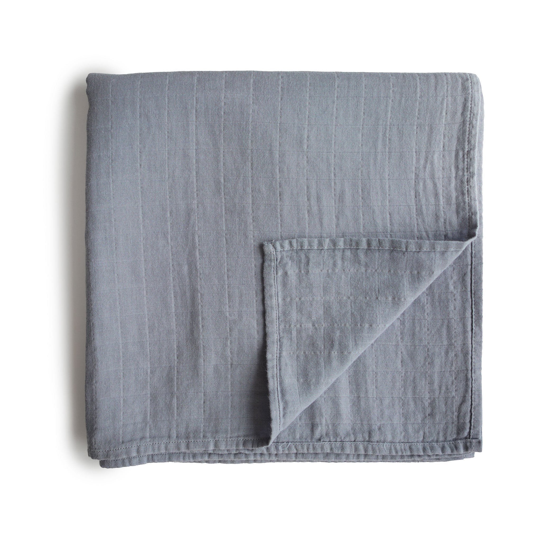 Organic Cotton Muslin Swaddle Blanket Swaddle Mushie Tradewinds