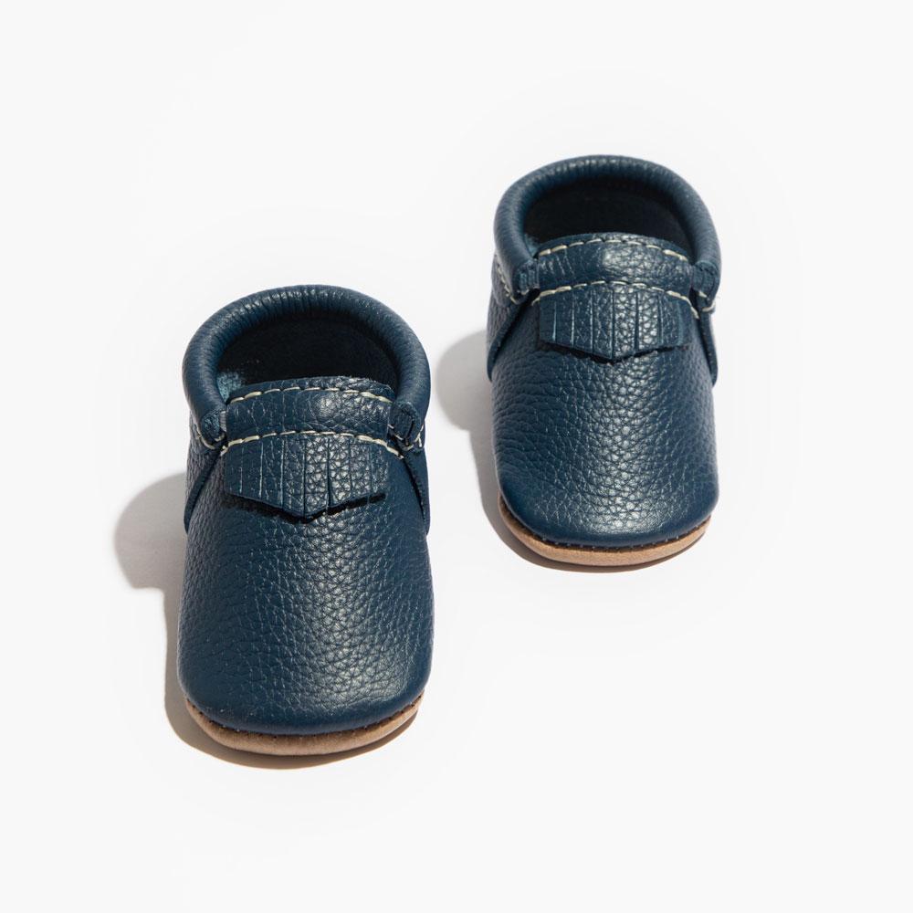 True Navy City Baby Shoe