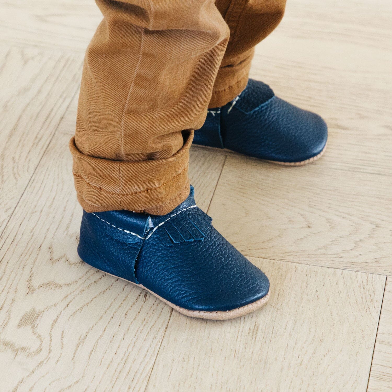 True Navy City Baby Shoe