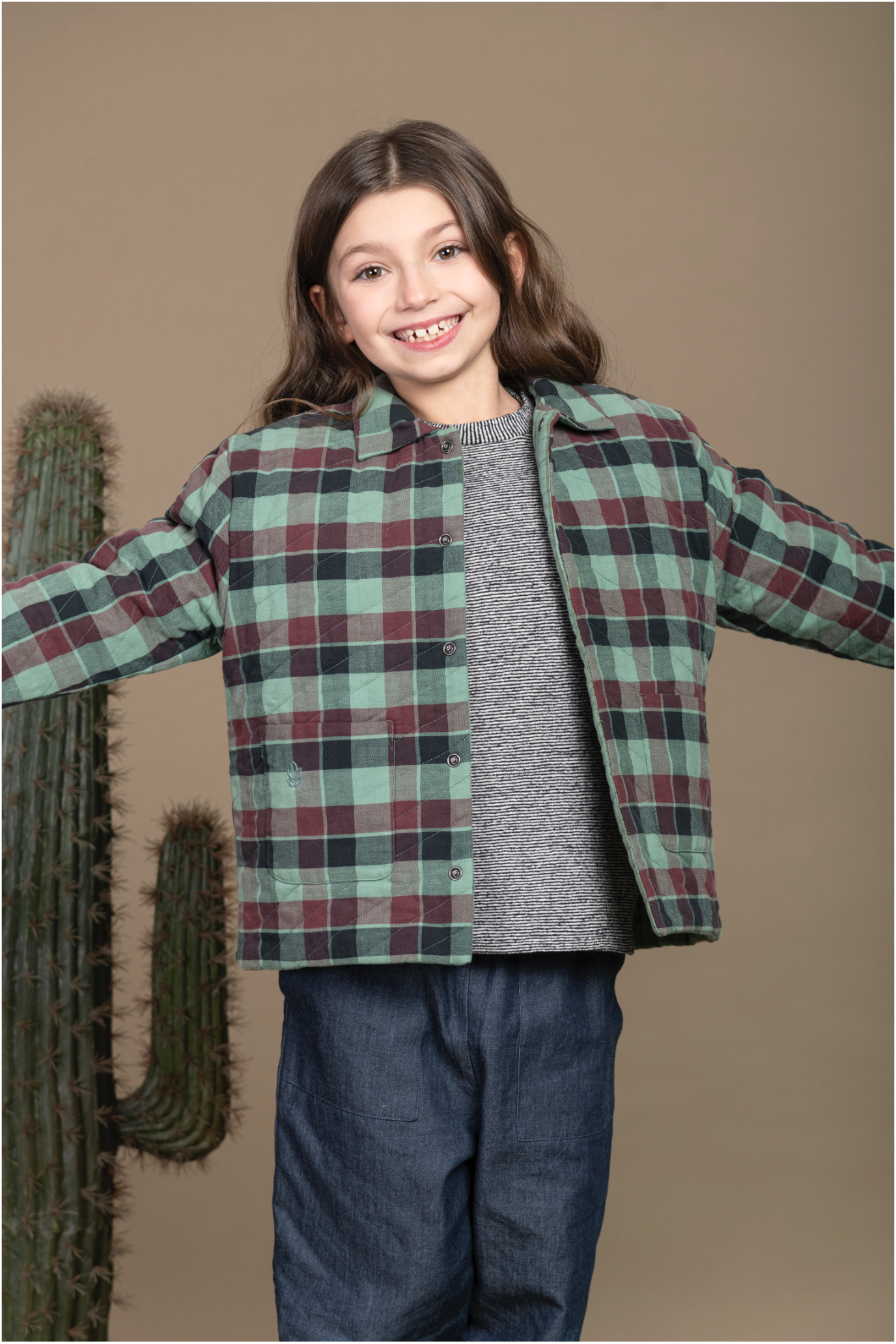 Reversible Worker Jacket - Celadon