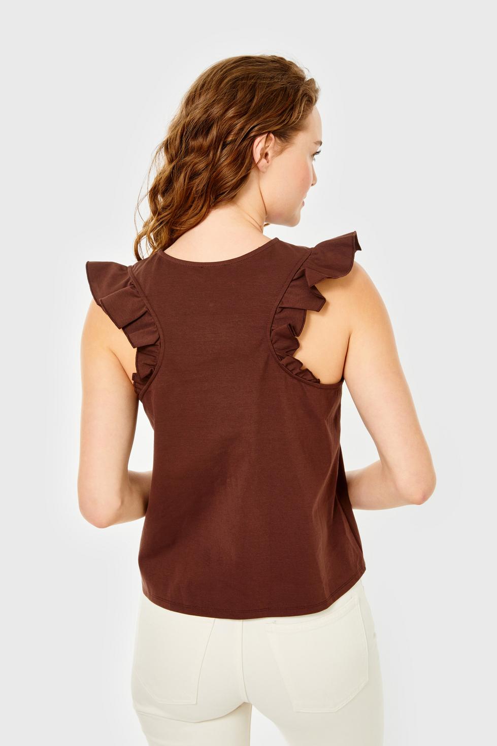 Alice Top - Chicory Coffee