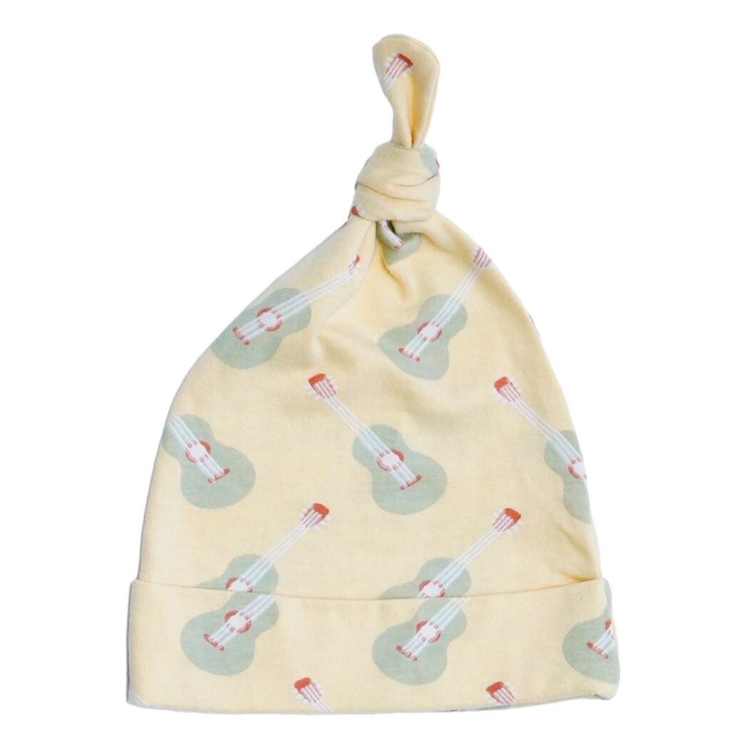 GOTS Certified Organic Cotton Hat - Ukulele