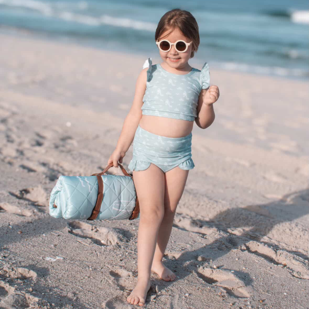 Sage Surfer Flutter Bikini