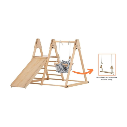 Juniper - Real Wood Folding Playset Indoor Avenlur.com