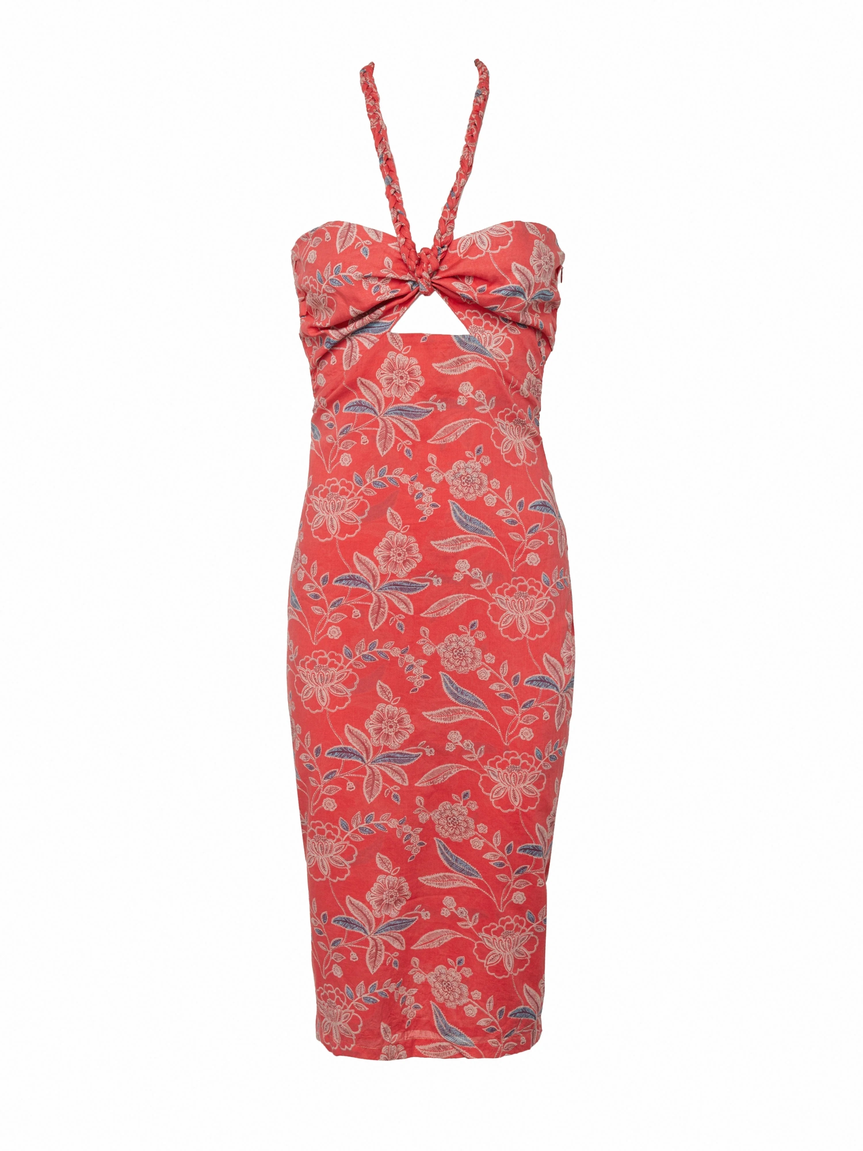 Haya Dress - Red Floral