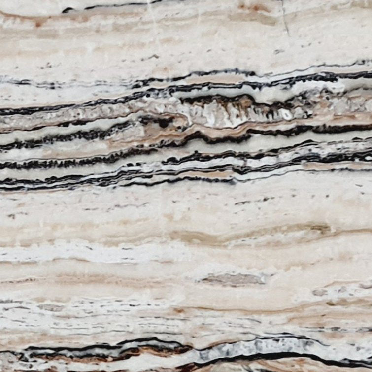 Valencia Traonyx Bookmatching Travertine Slabs Filled and Polished - Livfloors Collection