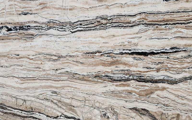 Valencia Traonyx Bookmatching Travertine Slabs Filled and Polished - Livfloors Collection
