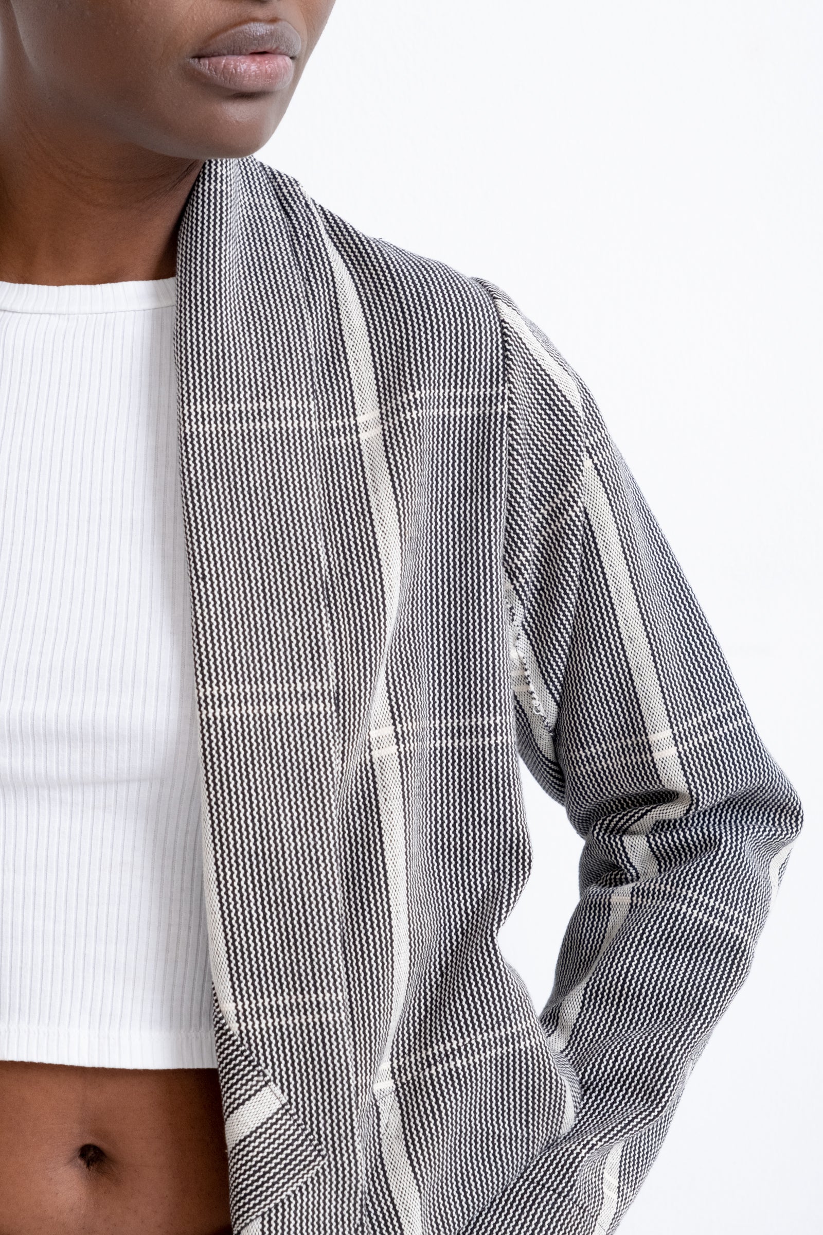 Abiba Jacket - Guinea Fowl