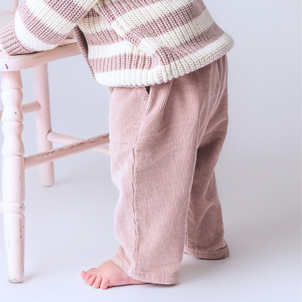 Desert Sand Corduroy Pants - Sugar