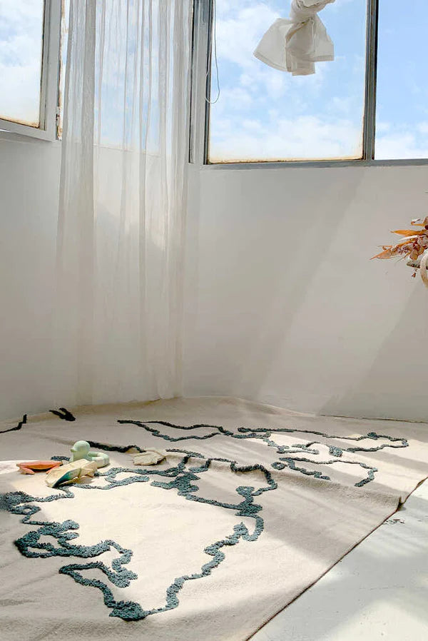 WALL HANGING CANVAS MAP Lorena Canals