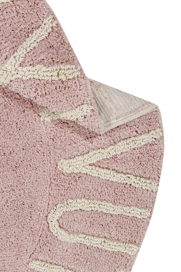 WASHABLE RUG ABC NATURAL VINTAGE NUDE Little Wonder & Co