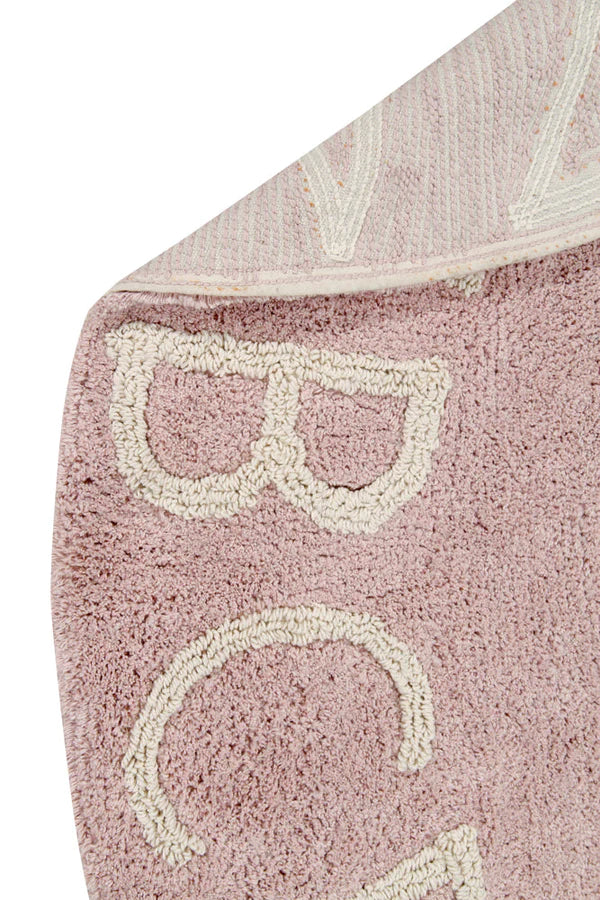 WASHABLE RUG ABC NATURAL VINTAGE NUDE Little Wonder & Co