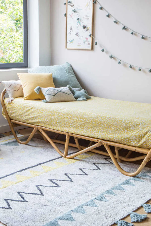 WASHABLE RUG AZTECA VINTAGE BLUE Lorena Canals